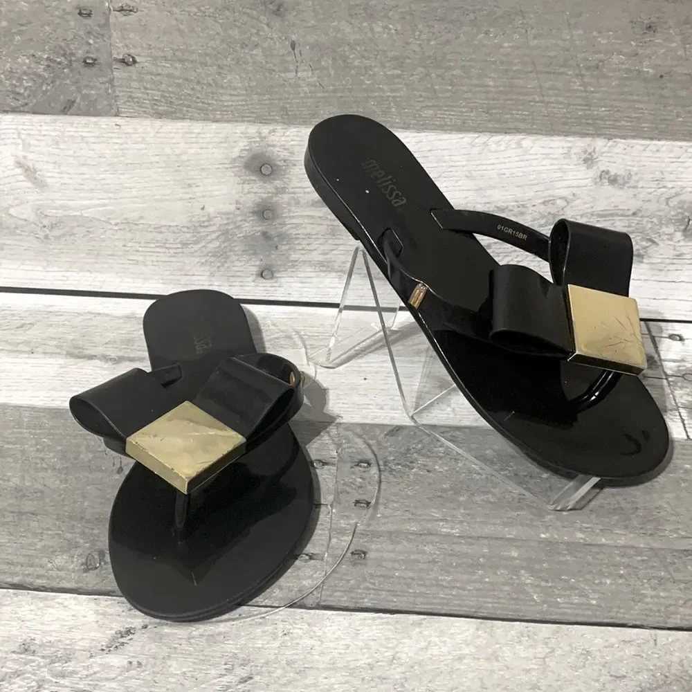 Melissa‎ Flip Flops Girls US Sz 1